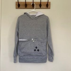 Pet pouch hoody sweatshirt